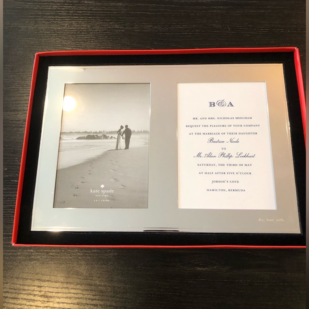 Kate Spade Darling Point Picture Frame (NIB)